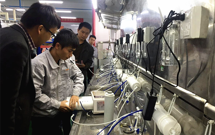 史麦斯净水机抽样水检